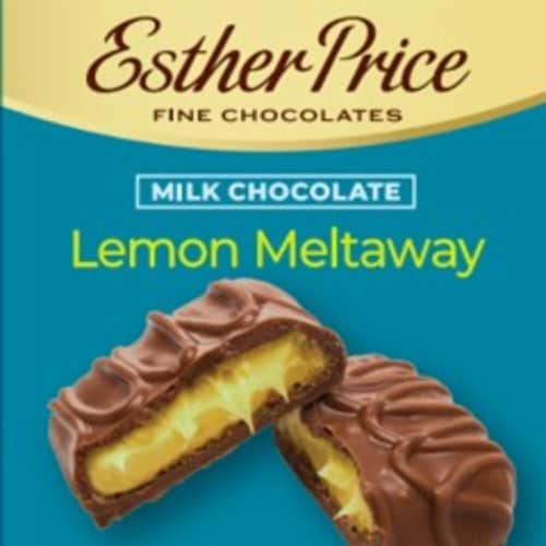 Esther Price Milk Chocolate Lemon Meltaway Perspective: front