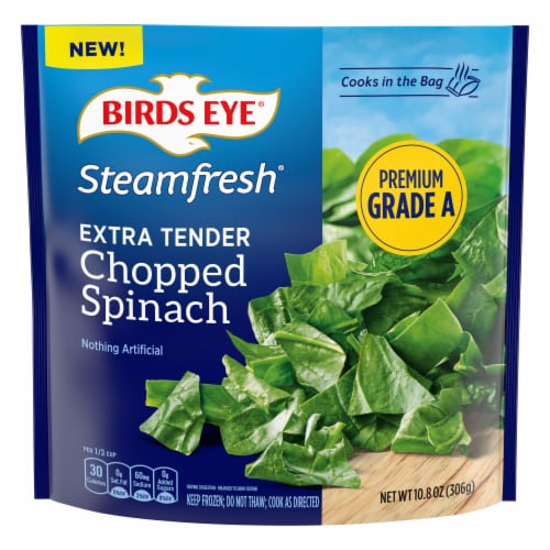 Birds Eye® Steamfresh® Chopped Spinach Perspective: front