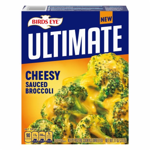 Birds Eye® Ultimate Cheesy Broccoli Frozen Vegetables Perspective: front