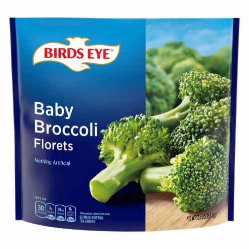 Birds Eye Baby Broccoli Florets Frozen Vegetables, 12.600 OZ - Harris
