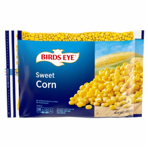 Birds Eye Sweet Corn Frozen Vegetables Perspective: front