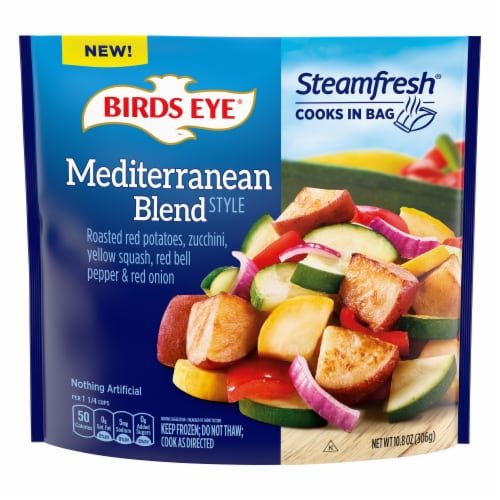 Birds Eye® Steamfresh Mediterranean Style Blend Frozen Vegetables Perspective: front