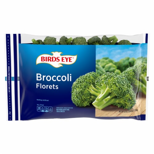 Birds Eye Broccoli Florets Frozen Vegetables Perspective: front