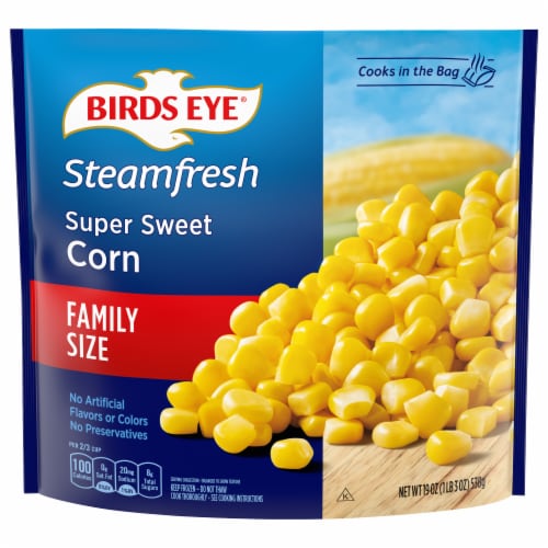 Bird's Eye® Steamfresh Super Sweet Corn Perspective: front