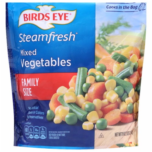 Birds Eye® Steamfresh Mixed Vegetables Perspective: front