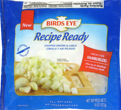 Birds Eye Chopped Onions & Garlic Perspective: front
