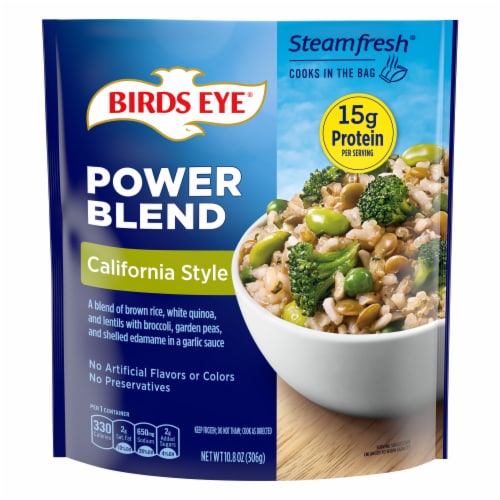 Birds Eye California Style Power Blend Frozen Sides Perspective: front