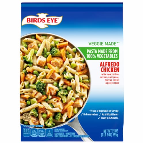 Birds Eye Veggie Made Alfredo Chicken Frozen Meal, 21 oz - Fred Meyer