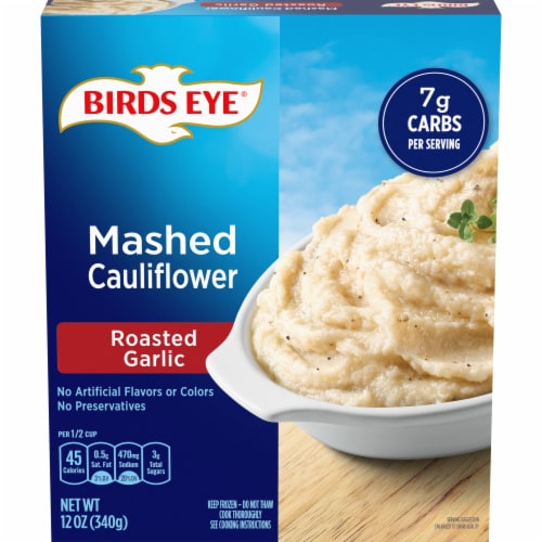 birds-eye-frozen-roasted-garlic-mashed-cauliflower-12-oz-harris-teeter