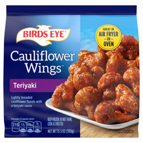 Birds Eye® Teriyaki Cauliflower Wings™ Perspective: front