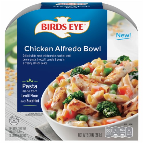 Birds Eye® Chicken Alfredo Bowl Frozen Meal Perspective: front