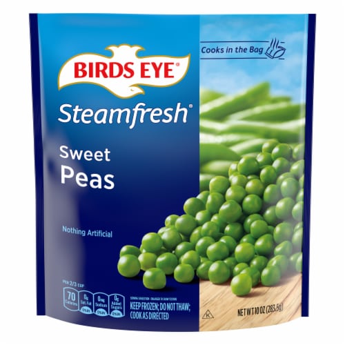 Birds Eye Steamfresh Selects Frozen Sweet Peas Perspective: front