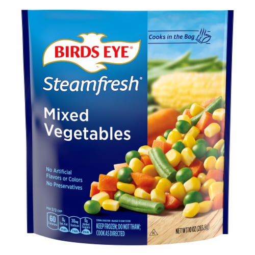 Birds Eye® Steamfresh Frozen Mixed Vegetables Perspective: front
