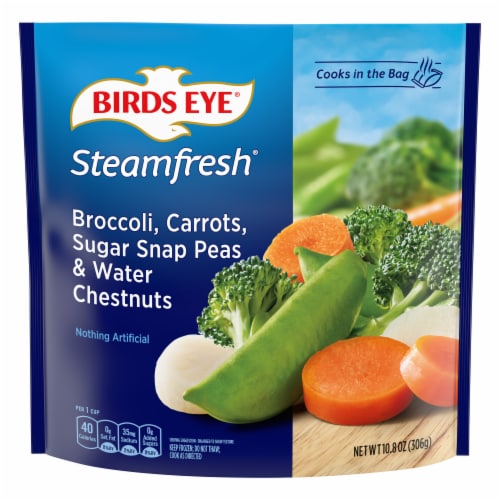 Birds Eye® Steamfresh Frozen Mixtures Broccoli Carrots Peas Water Chestnuts