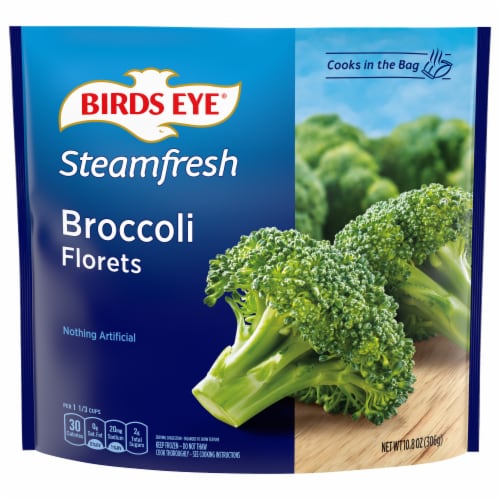Birds Eye® Steamfresh® Frozen Broccoli Florets Perspective: front