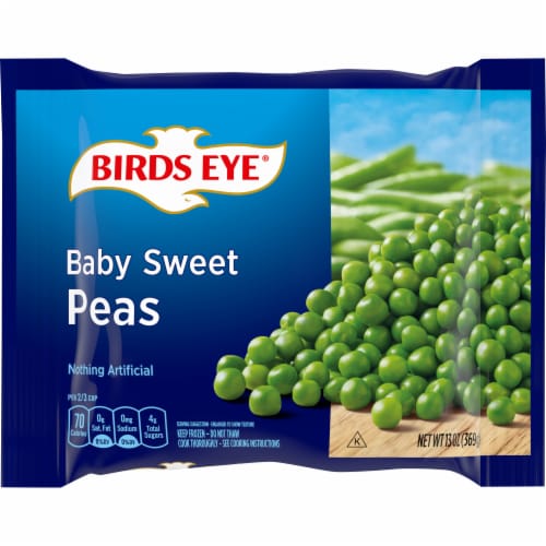 Birds Eye Frozen Baby Sweet Peas Perspective: front