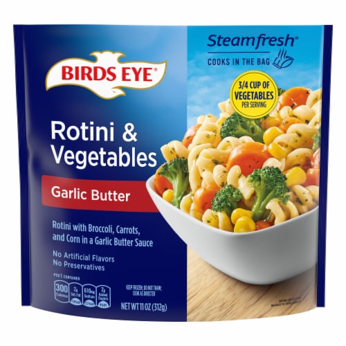 Birds Eye® Steamfresh Chef’s Favorites Frozen Rotini & Vegetables in Garlic Sauce