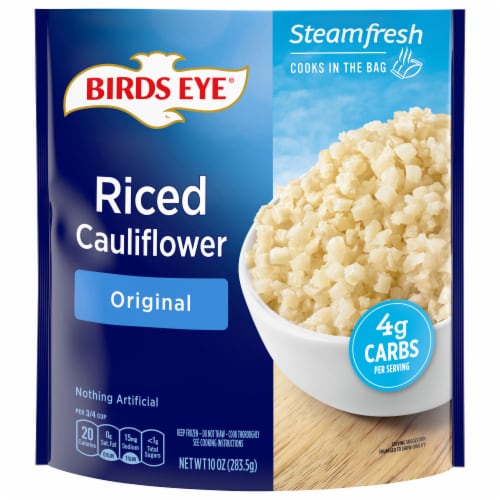 Birds Eye® Steamfresh Veggie Made Frozen Riced Cauliflower Perspective: front