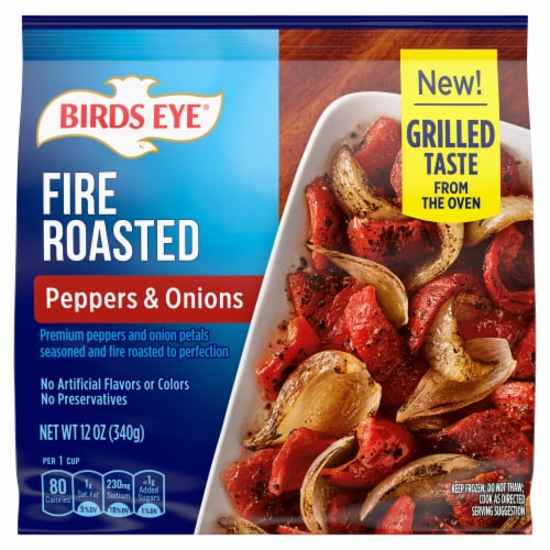 Birds Eye® Fire Roasted Peppers & Onions Frozen Vegetables, 12 oz - Jay C  Food Stores