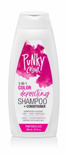 Ardell Punky Colour Pinktabulous 3 in 1 Color Depositing Shampoo & Conditioner Perspective: front