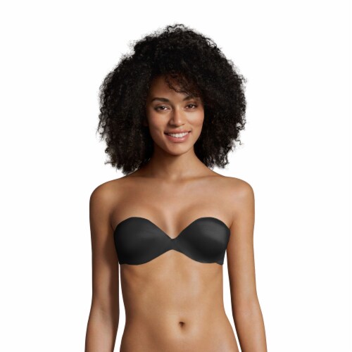 Maidenform Multiway Push-Up Strapless Bra Black 34B Women's