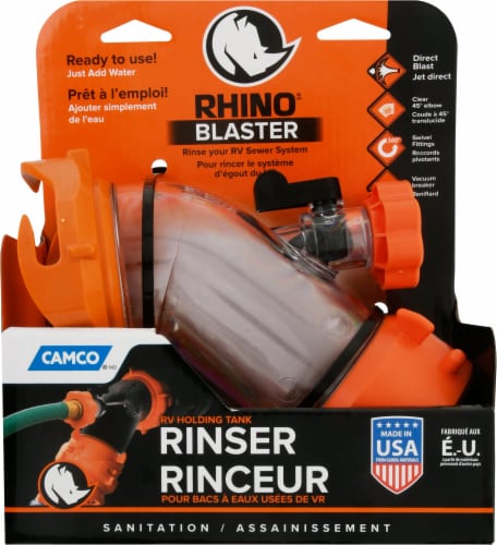 Camco Rhino Blaster RV Holding Tank Rinser Perspective: front