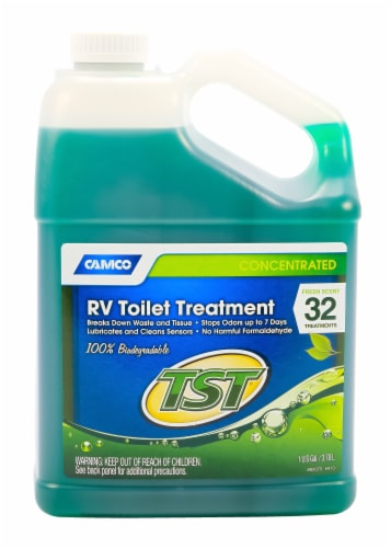 Camco TST RV Toilet Treatment Holding Tank Chemical Perspective: front