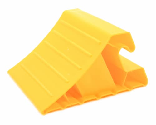Camco Super Wheel Chock - Yellow Perspective: front