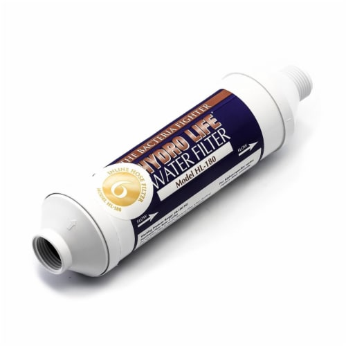 Camco C1W-52133 Hydro Life 180 Hose Filter Perspective: front