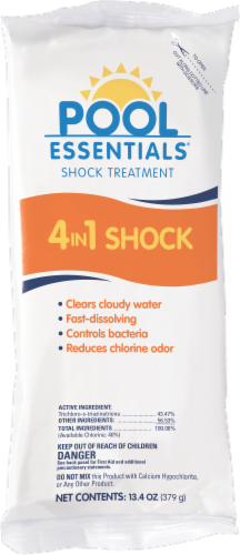 Pool Essentials 4-in-1 Shock Treatment Perspective: front