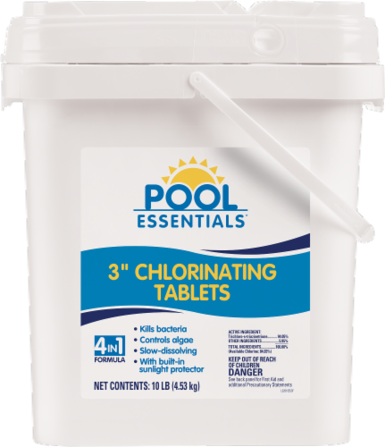 chlorine tablets in salt water pool