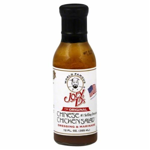 Joey D's Original Chinese Chicken Salad Dressing & Marinade Perspective: front