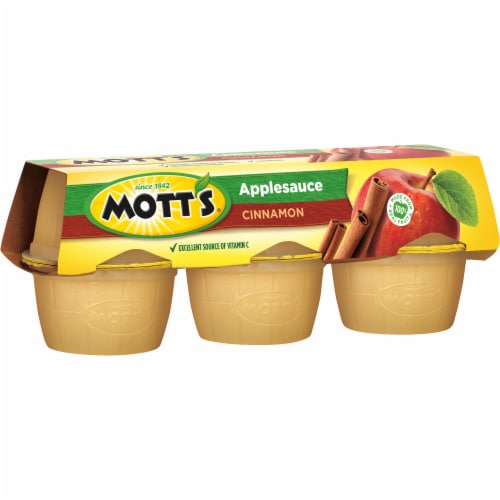 Mott's® Cinnamon Applesauce Cups Perspective: front
