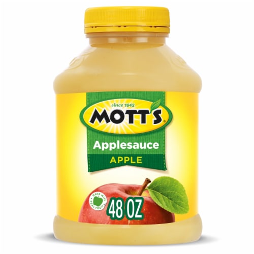 Mott's Applesauce Jar Perspective: front