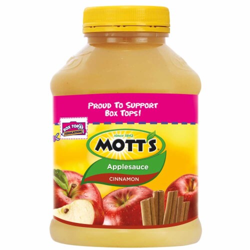 Motts Cinnamon Apple Sauce Perspective: front