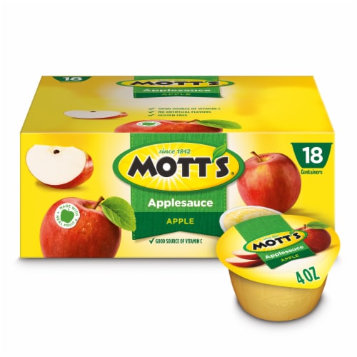 Mott's Applesauce Cups, 6 ct / 4 oz - Baker's