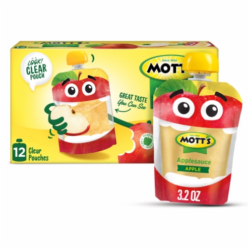 Mott's® Applesauce Pouches Perspective: front