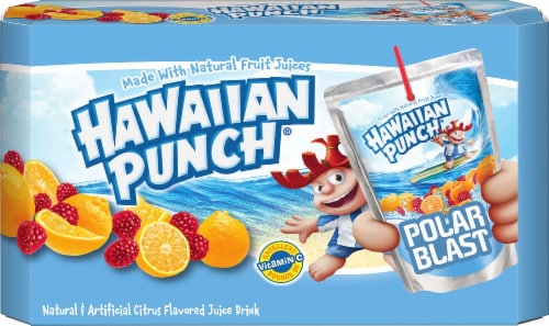 Hawaiian Punch Polar Blast Pouches Perspective: front