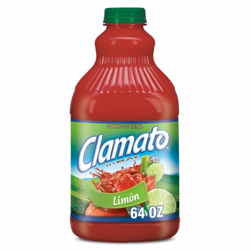 Clamato® Lime Tomato Cocktail Perspective: front