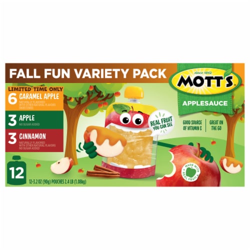 Mott's® 3 Floavors Fall Fun Variety Pack Perspective: front
