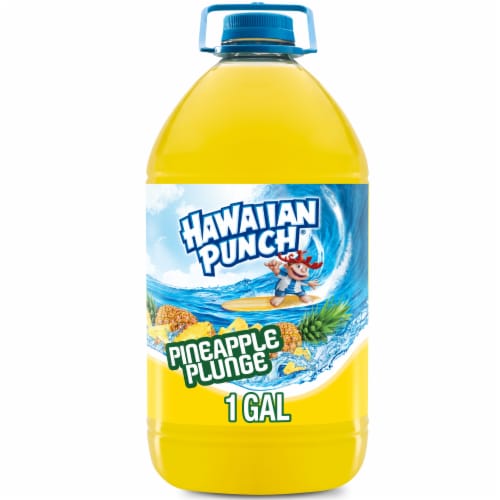 Hawaiian Punch Pineapple Plunge Juice Drink Perspective: front