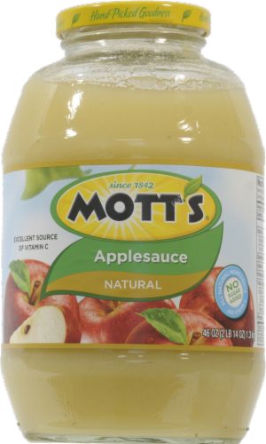 Mott's Natural Applesauce Perspective: front
