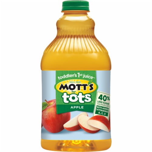 Mott's for Tots Apple Juice Beverage Perspective: front