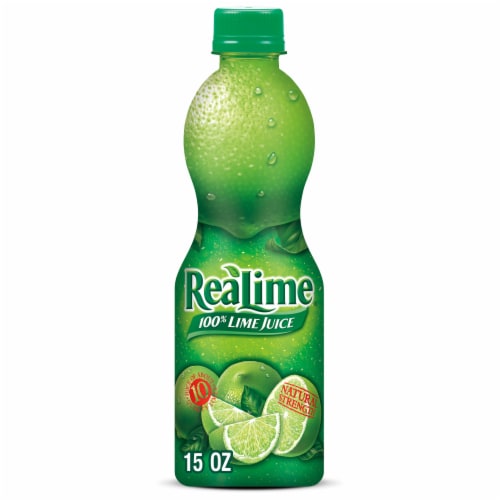 ReaLime® 100% Lime Juice Perspective: front