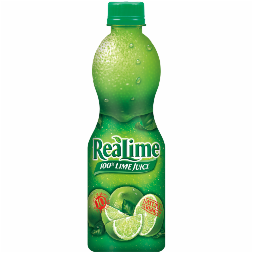 ReaLime 100% Lime Juice Perspective: front