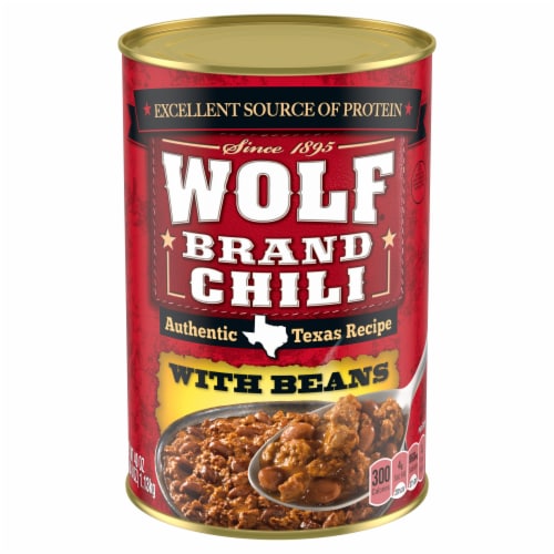 Wolf Brand Chili With Beans Perspective: front