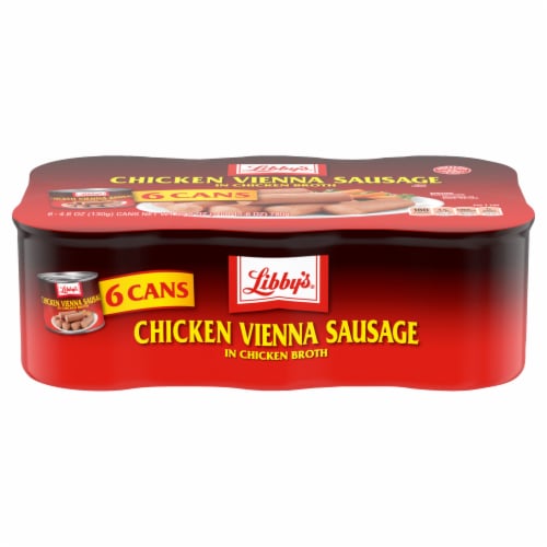 Libby's® Chicken Vienna Sausage In Chicken Broth Canned Sausage Perspective: front