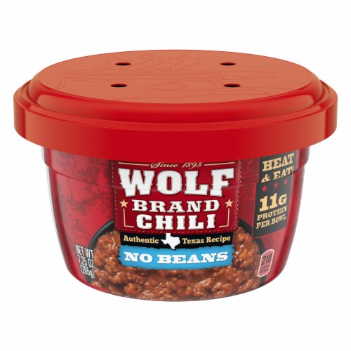 Wolf Brand Chili No Beans Perspective: front