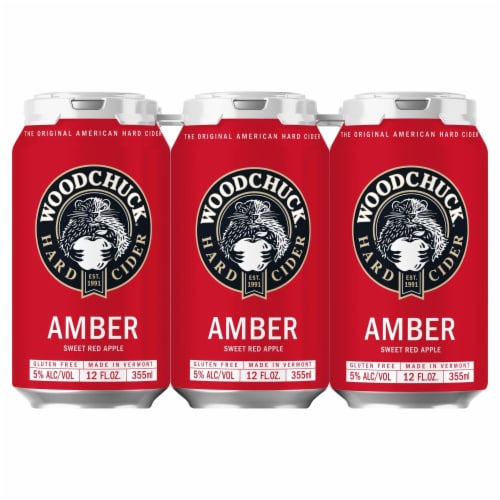 Woodchuck® Amber Hard Cider Perspective: front