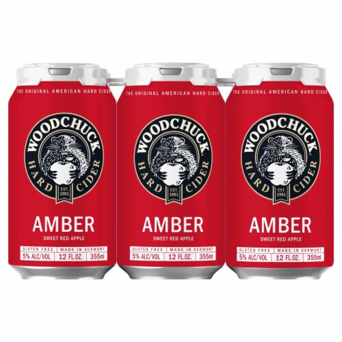 Woodchuck® Amber Hard Cider Perspective: front